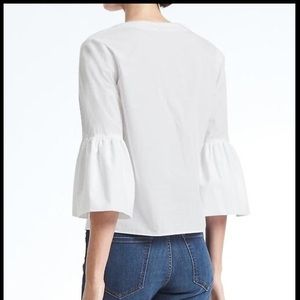 Banana Republic 3/4 Bell Sleeve Top - Medium